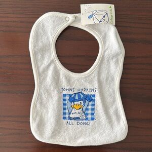 Kids Bib - Blue and White